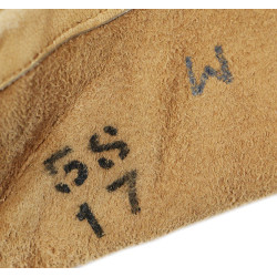 Gants en cuir, US Army, cavalerie & parachutiste, Medium