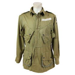 Coat, Parachute Jumper, M-1942, Reinforced, 1st Lt. Rodney Parsons, Co. D, 502nd PIR, 101st Airborne Division, ETO
