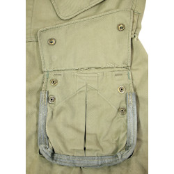 Veste de parachutiste M-1942, renforcée, 1st Lt. Rodney Parsons, Co. D, 502nd PIR, 101st Airborne Division, ETO