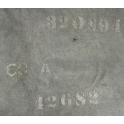 Bag, Duffle, 1943, Cpl. Albert Friedman, Co. A, 50th Signal Bn., Normandy