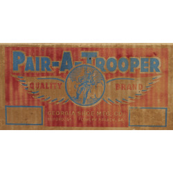 Carton, Jump Boots, Pair-A-Trooper, GEORGIA SHOE MFG. CO., Empty