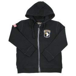 Hoodie, zipped, 101st Airborne Division, kids