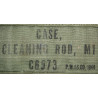 Etui baguette de nettoyage, Nécessaire de nettoyage, Cleaning Rod, M1, C6573, carabine USM1, Garand, .30, BAR..., 1944
