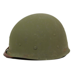 Helmet, M1, Fixed Loops, Westinghouse Liner, Green A Washers, Mint