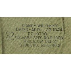 Caleçon court US Army, 1944, taille 32 (42), état neuf