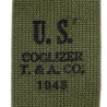 Brêlage M-1936, renforcé, bicolore, COGLIZER T. & A. CO. 1945