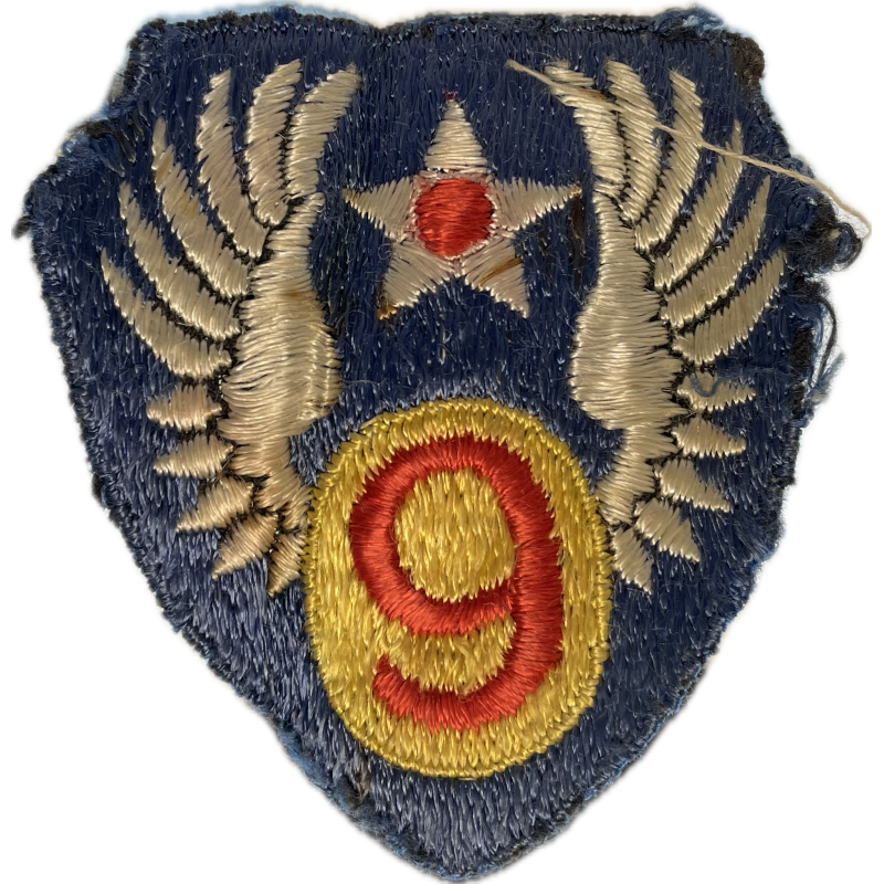 Insigne, 9th Air Force, USAAF, British Made Insigne, 9th Air Force, USAAF, British Made