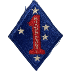 Insigne, 1st Marine Division, USMC