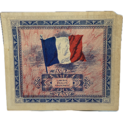 Banknote, Flag, (Invasion Money), 2 Francs, 1944