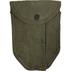 Étui de pelle pliante M-1943, CLEVE CANVAS 1943, 1er type