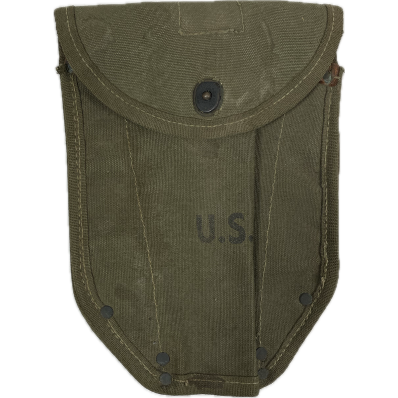 Étui de pelle pliante M-1943, CLEVE CANVAS 1943, 1er type Étui de pelle pliante M-1943, CLEVE CANVAS 1943, 1er type