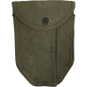 Carrier, Canvas, First Type, for Shovel, Folding, M-1943, CLEVE. CANVAS 1943