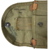 Carrier, Canvas, First Type, for Shovel, Folding, M-1943, CLEVE. CANVAS 1943