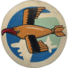 Chest Insignia, 91st Bombardment Group, 8th Air Force, Leather Chest Insignia, 91st Bombardment Group, 8th Air Force, Leather