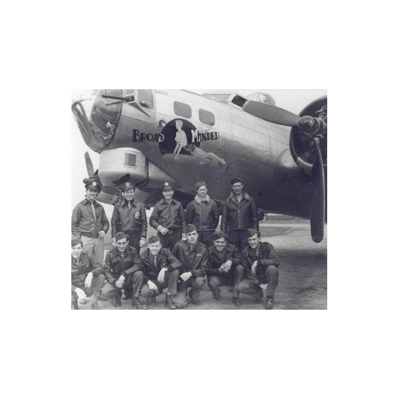 Insigne de poitrine, 91st Bombardment Group, 8th Air Force, en cuir