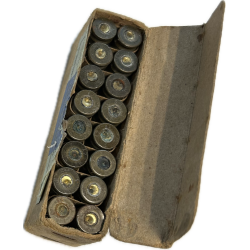 Boîte de cartouches allemandes, 9 mm, Normandie, 1942