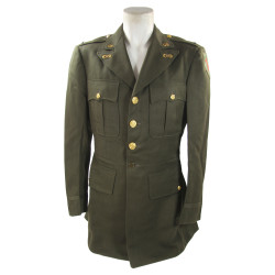 Coat, Service, Officer's, 1st Infantry Division, 1st Lt. Edward Hayes