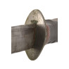 Knife, Fighting, Theater-Made, with Leather Scabbard