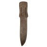 Knife, Fighting, Theater-Made, with Leather Scabbard