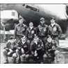 Chest Insignia, 570th Bombardment Squadron, 390th Bombardment Group, 8th Air Force, Leather