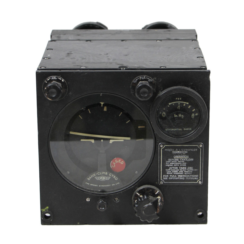 Gyropilot, Model A-3, THE SPERRY GYROSCOPE CO. LTD., USAAF & RAF