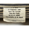 Oreiller d'hôpital, US Army Medical Department, Item No. 71670, 1944