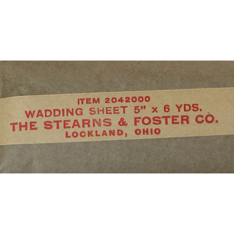 Paquet de coton absorbant, US Army Medical Department, Item No. 2042000, intact