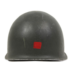 Casque M1, pattes fixes, liner HOOD RUBBER CO.
