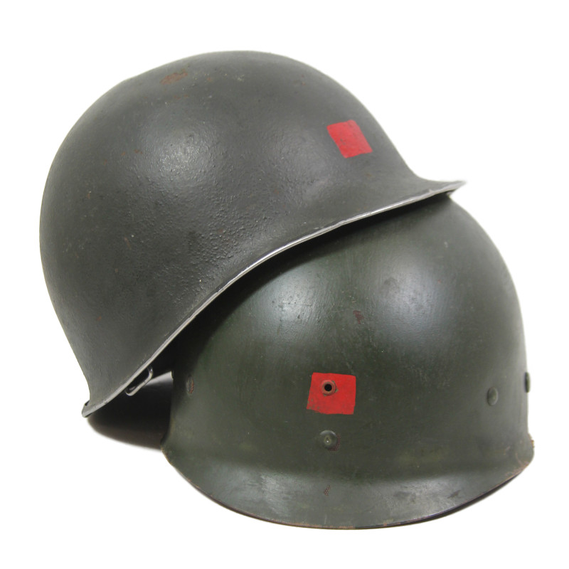 Casque M1, pattes fixes, liner HOOD RUBBER CO.