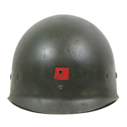 Casque M1, pattes fixes, liner HOOD RUBBER CO.