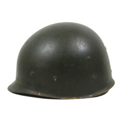 Casque M1, pattes fixes, liner HOOD RUBBER CO.