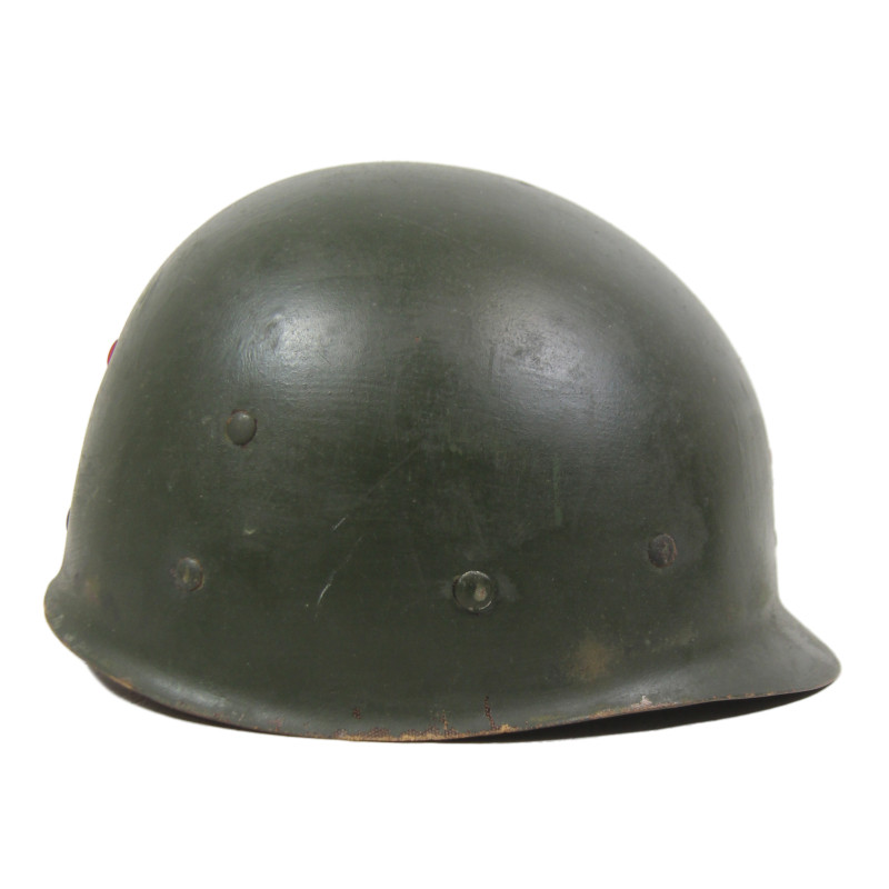 Casque M1, pattes fixes, liner HOOD RUBBER CO.