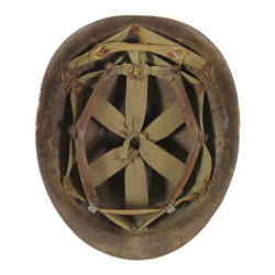 Helmet, M1, Fixed Loops, HOOD RUBBER CO. Liner