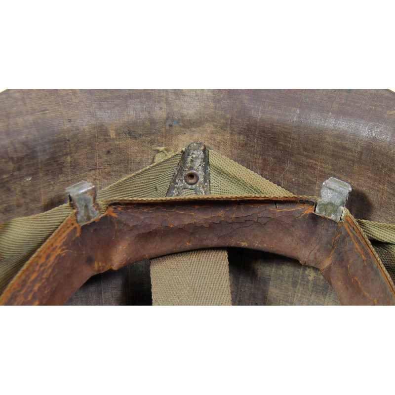Helmet, M1, Fixed Loops, HOOD RUBBER CO. Liner