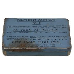 Tin, Anti-Gas Ointment, No. 5, 1942, Full