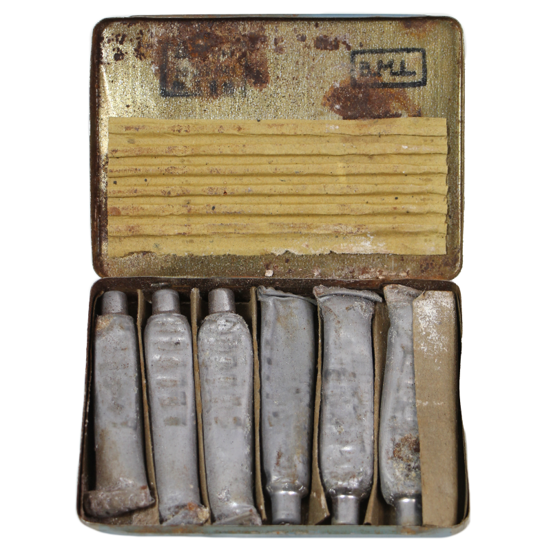 Pommade de décontamination, Anti-Gas Ointment, No. 5, 1942, complète