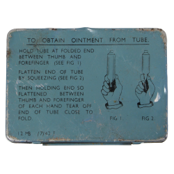 Tin, Anti-Gas Ointment, No. 5, 1942, Full