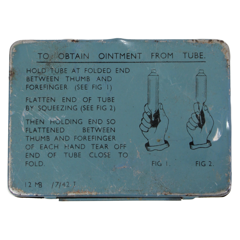 Tin, Anti-Gas Ointment, No. 5, 1942, Full
