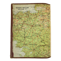 Booklet, Invasion, Atlas of Brittany, British, Invade Mecum, Volume 5, 1943-1944