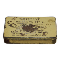 Pommade de décontamination, Anti-Gas Ointment, No. 2, complète