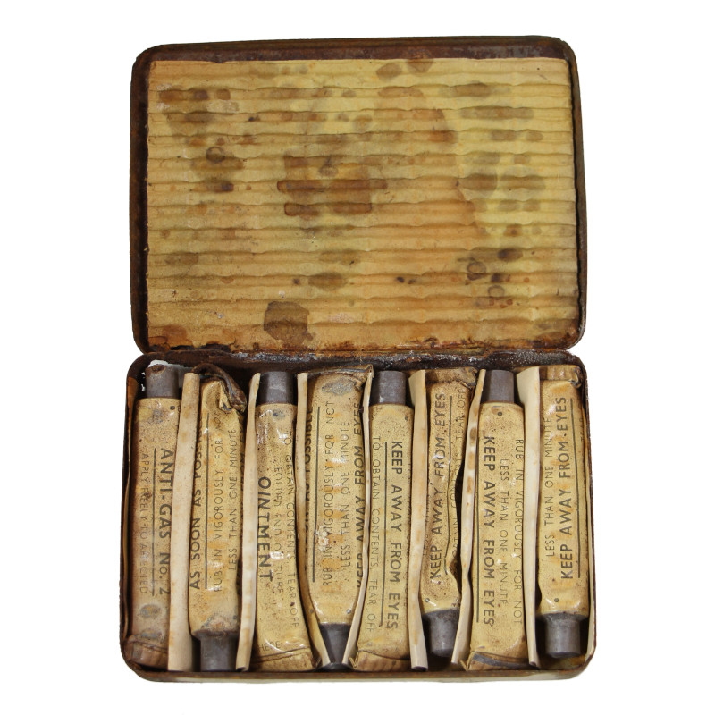 Pommade de décontamination, Anti-Gas Ointment, No. 2, complète
