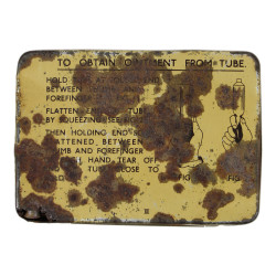 Pommade de décontamination, Anti-Gas Ointment, No. 2, complète
