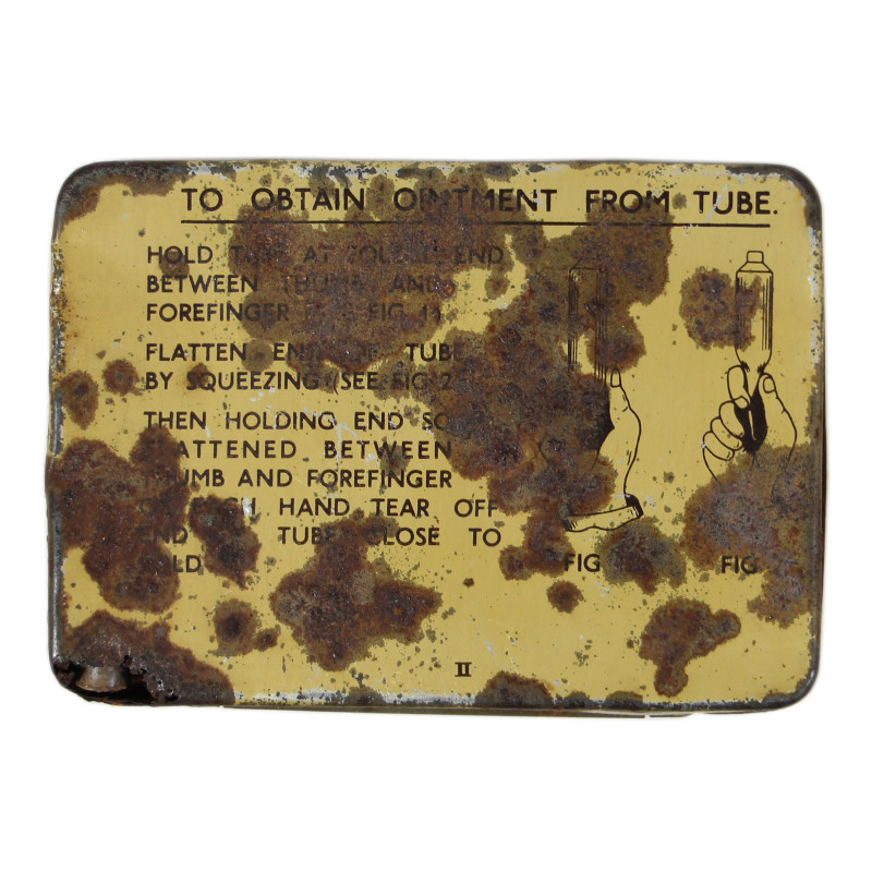 Pommade de décontamination, Anti-Gas Ointment, No. 2, complète