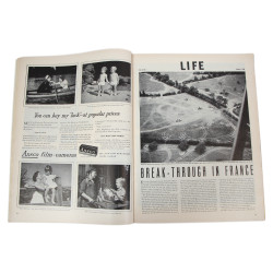 Magazine LIFE, 2nd Lt. Kelso Horne, 508th PIR, 82nd Airborne Division, 14 août 1944
