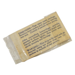 Sachet de sulfanilamide, HYNSON, WESTCOTT & DUNNING, INC., intact