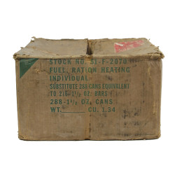 Carton, V3c, US Army, boîtes de combustible, 1944