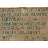 Carton, V3c, US Army, boîtes de combustible, 1944