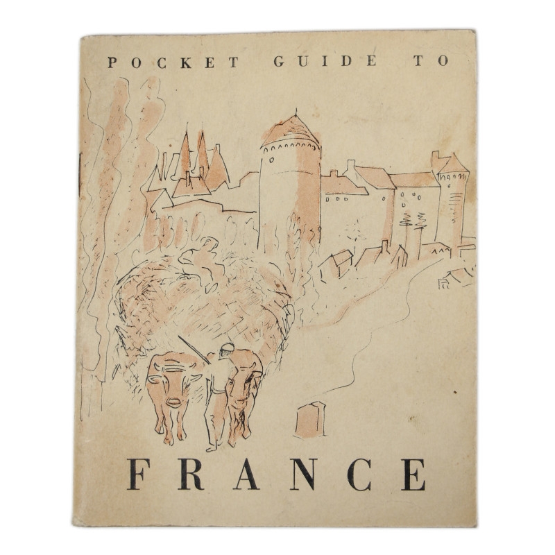 Booklet, Pocket Guide to France, 1944 Booklet, Pocket Guide to France, 1944