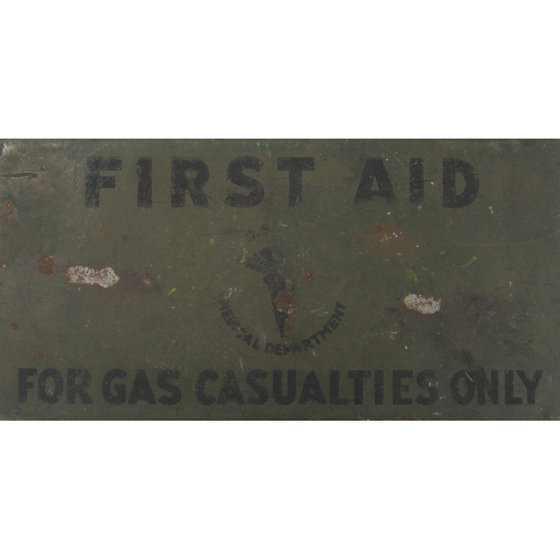 Boîte de premiers secours aux gaz (Gas Casualties), OD, 1943