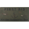 Boîte de premiers secours aux gaz (Gas Casualties), OD, 1943
